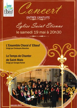 Affiche Elbeuf mai 2012