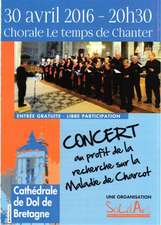 Affiche concert Dol 2016