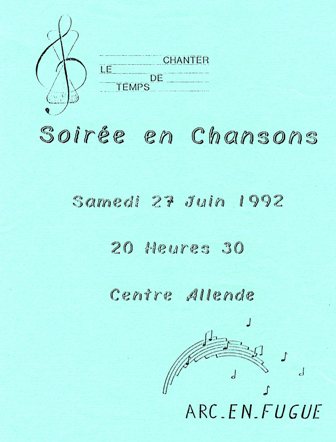 Affiche Arc en Fugue